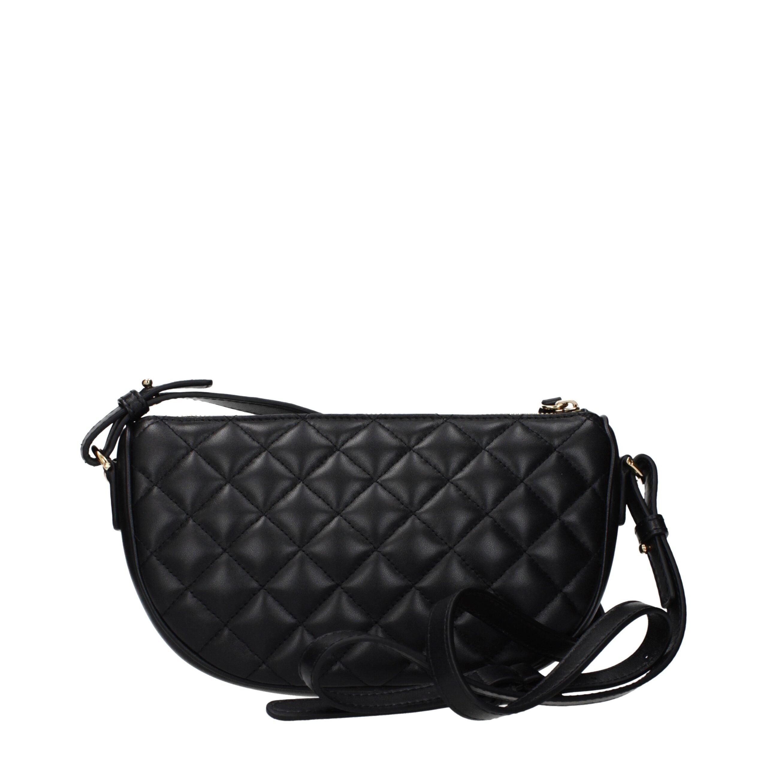 Versace Black Leather Women's Handbag