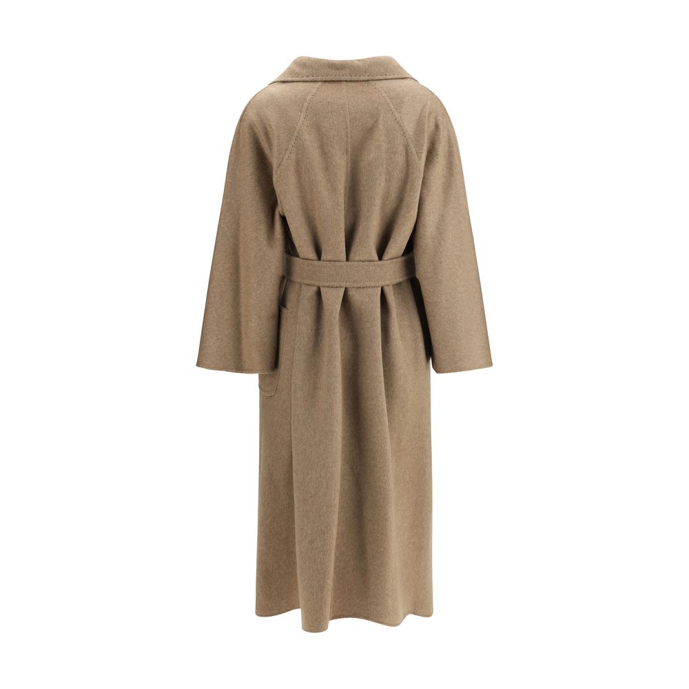 Max Mara Beige Cashmere Women's Coat