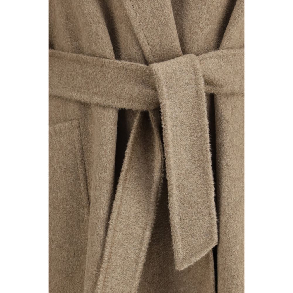 Max Mara Beige Cashmere Women's Coat