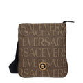 Versace Beige Fabric Crossbody Men's Bag