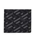 Versace Black Fabric Men's Wallet