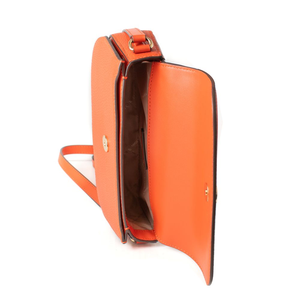 Michael Kors Orange Leather Crossbody Women's Bag