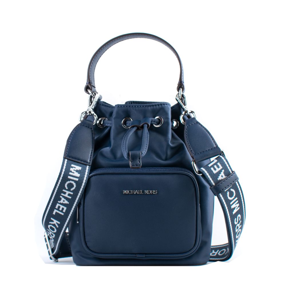Michael Kors Blue Nylon Backet Women's Bag