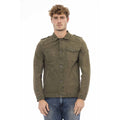 Distretto12 Bicolor Cotton Men's Coat