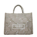 Versace Beige Fabric Women's Handbag