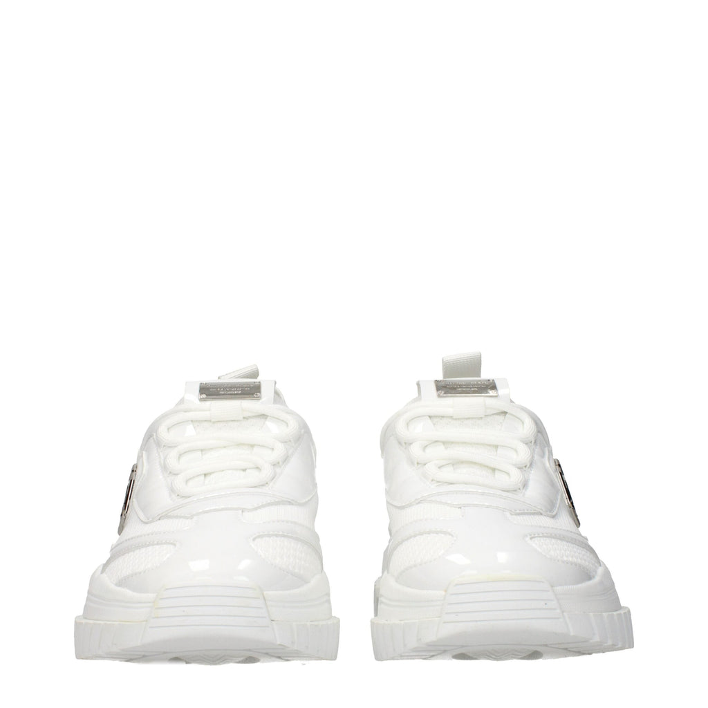 Philipp Plein White Fabric Chunky Men's Sneakers