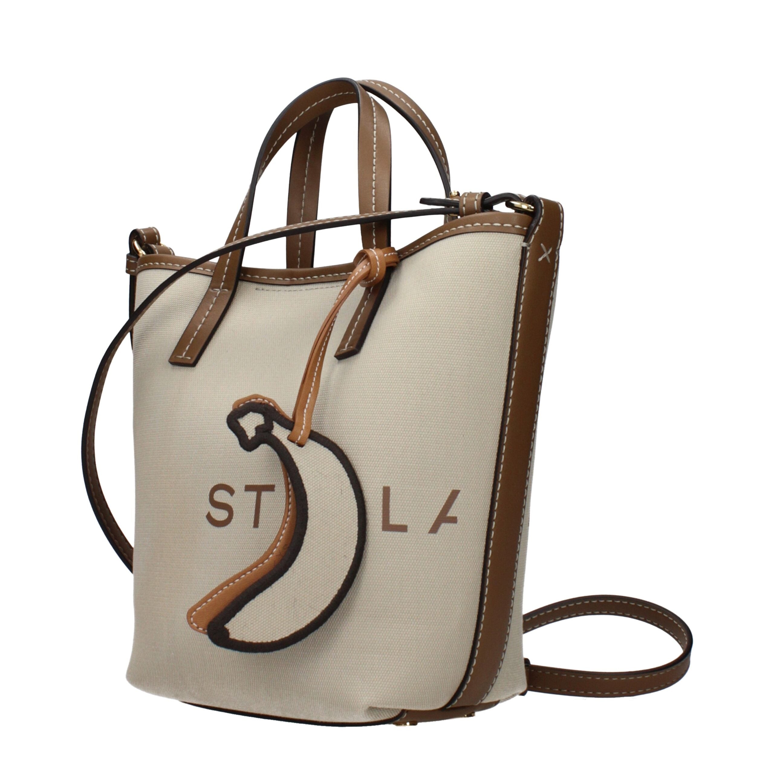 Stella McCartney Beige Fabric Women's Handbag