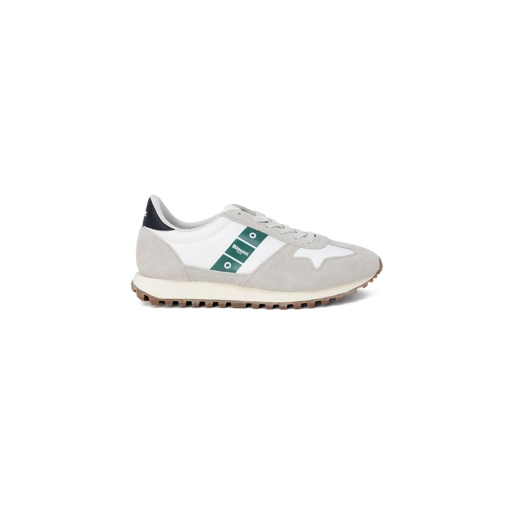 Blauer Gray Leather Athletic Men's Sneakers