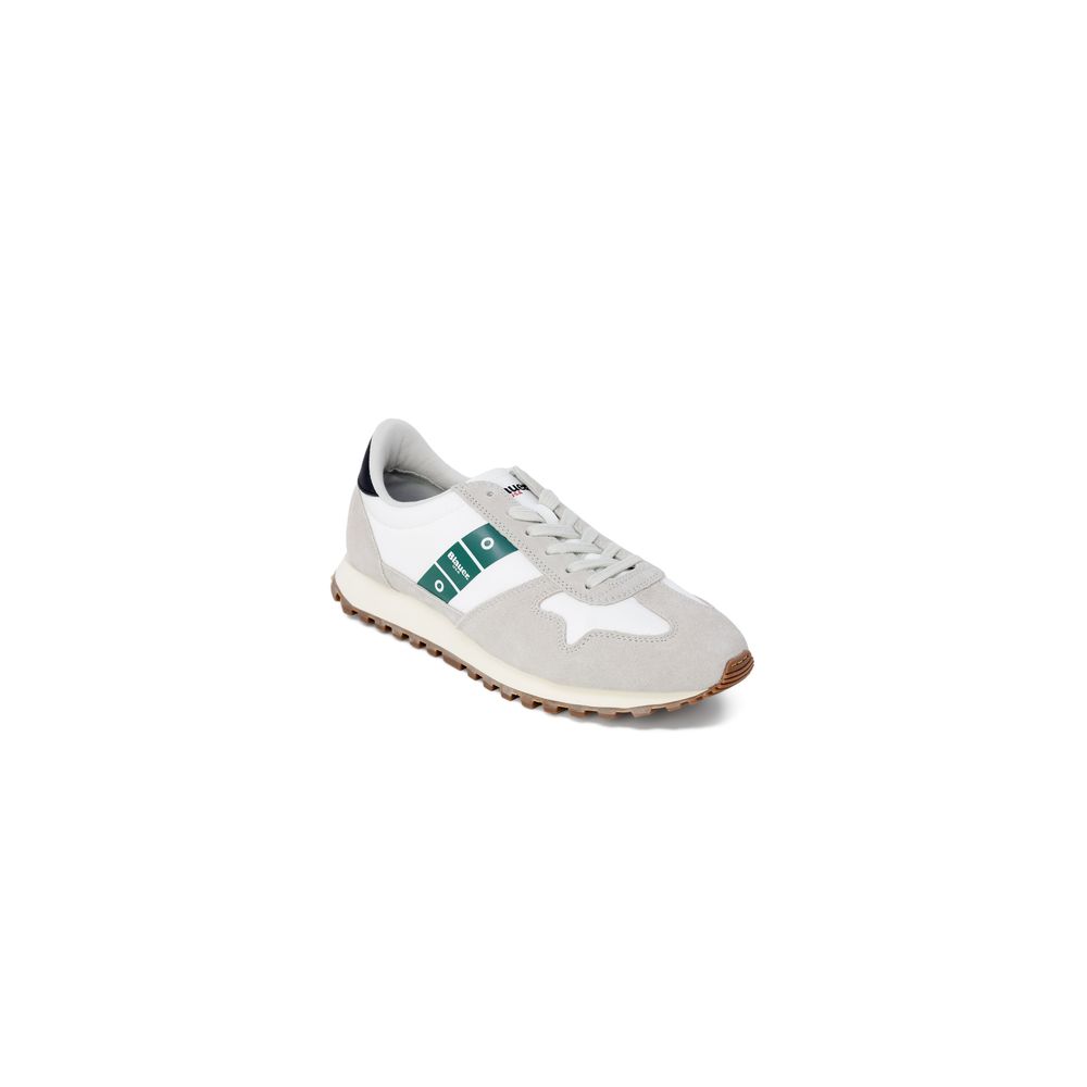 Blauer Gray Leather Athletic Men's Sneakers
