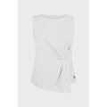 19V69 Italia White Viscose Tank Women's Tops