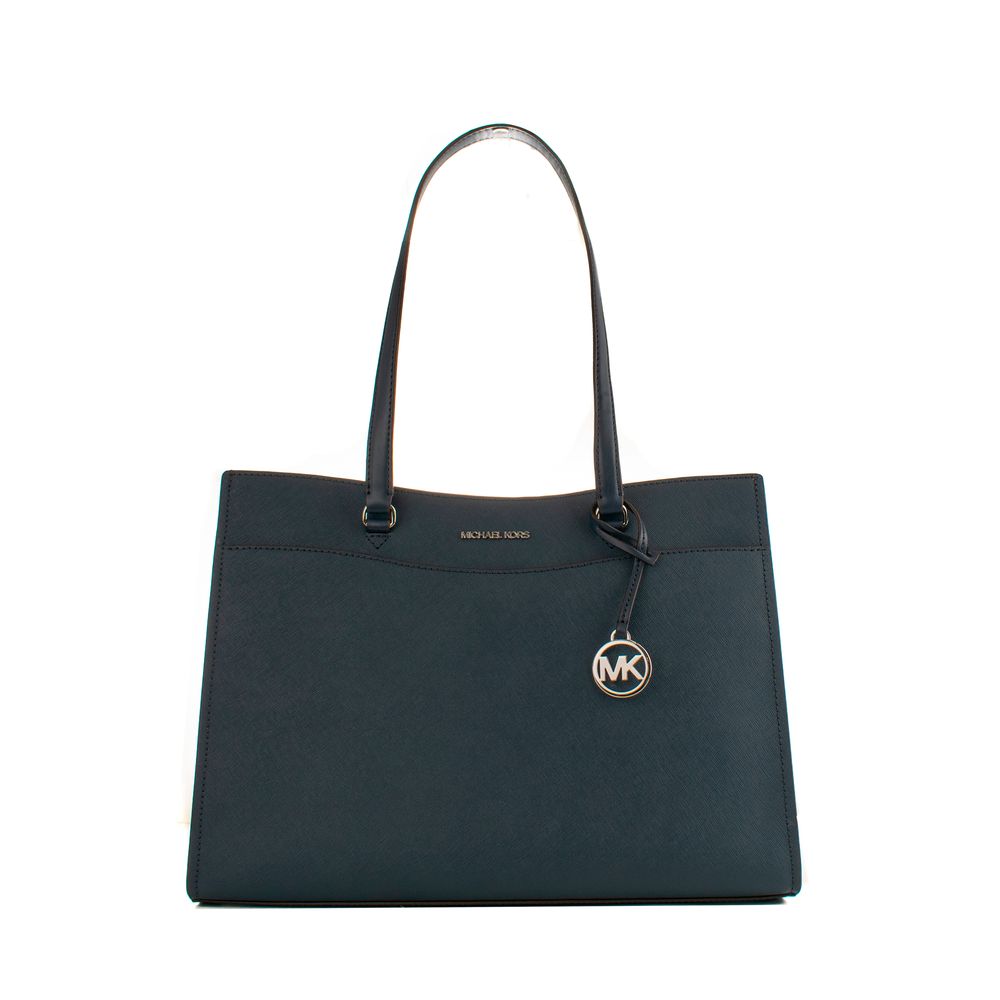 Michael Kors Blue Leather Tote Women's Bag