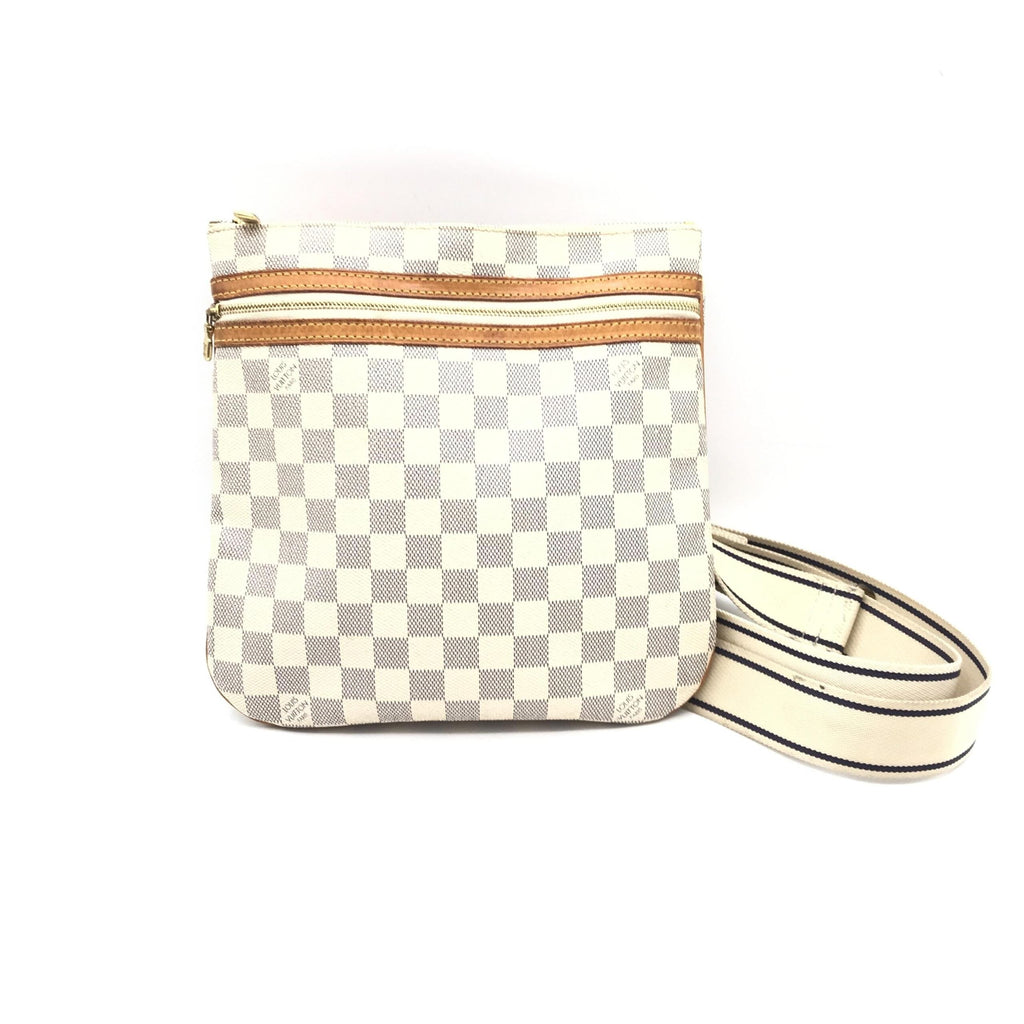 Louis Vuitton Damier Azur Pochette Bosphore Crossbody Women's Bag (Pre-Owned)