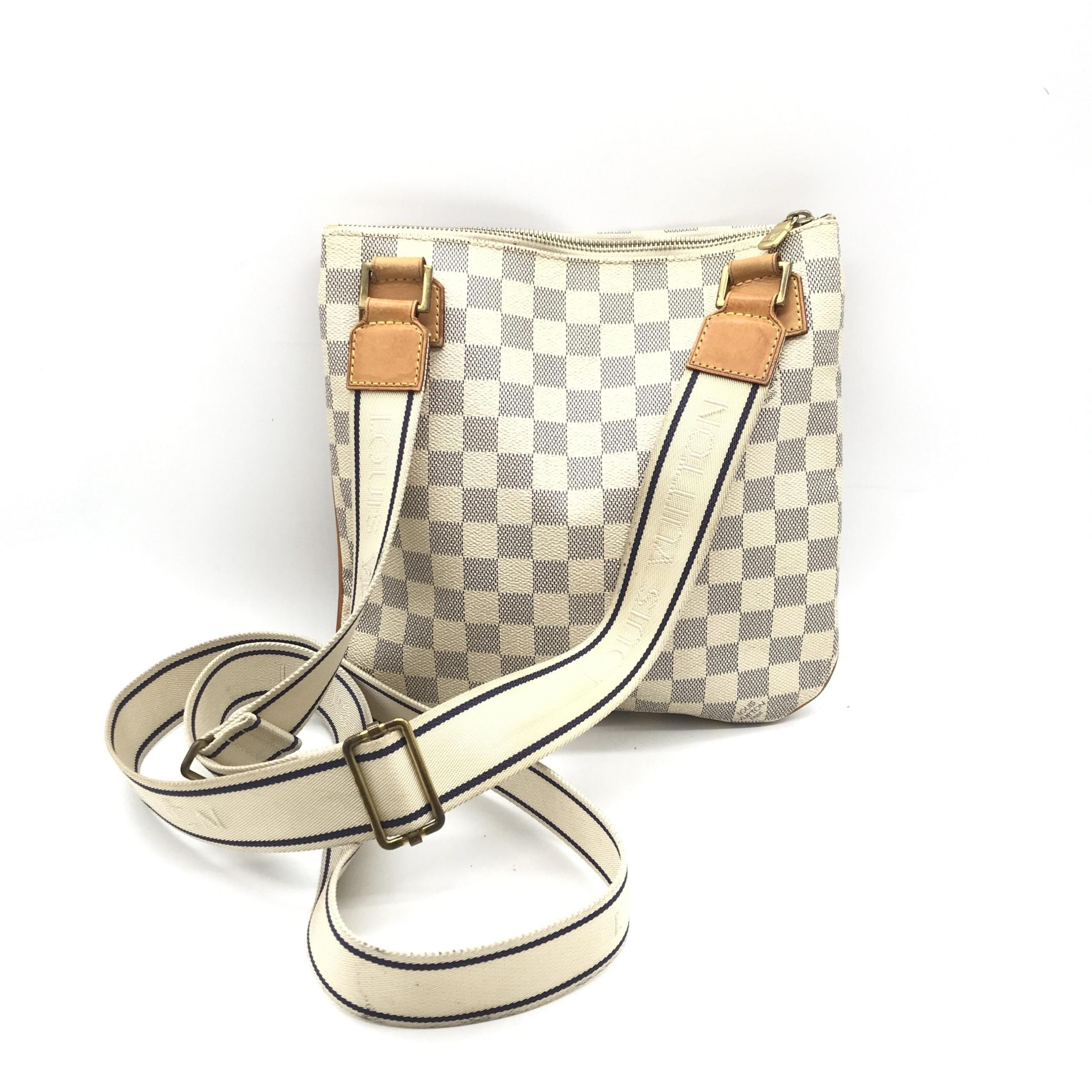 Louis Vuitton Damier Azur Pochette Bosphore Crossbody Women's Bag (Pre-Owned)