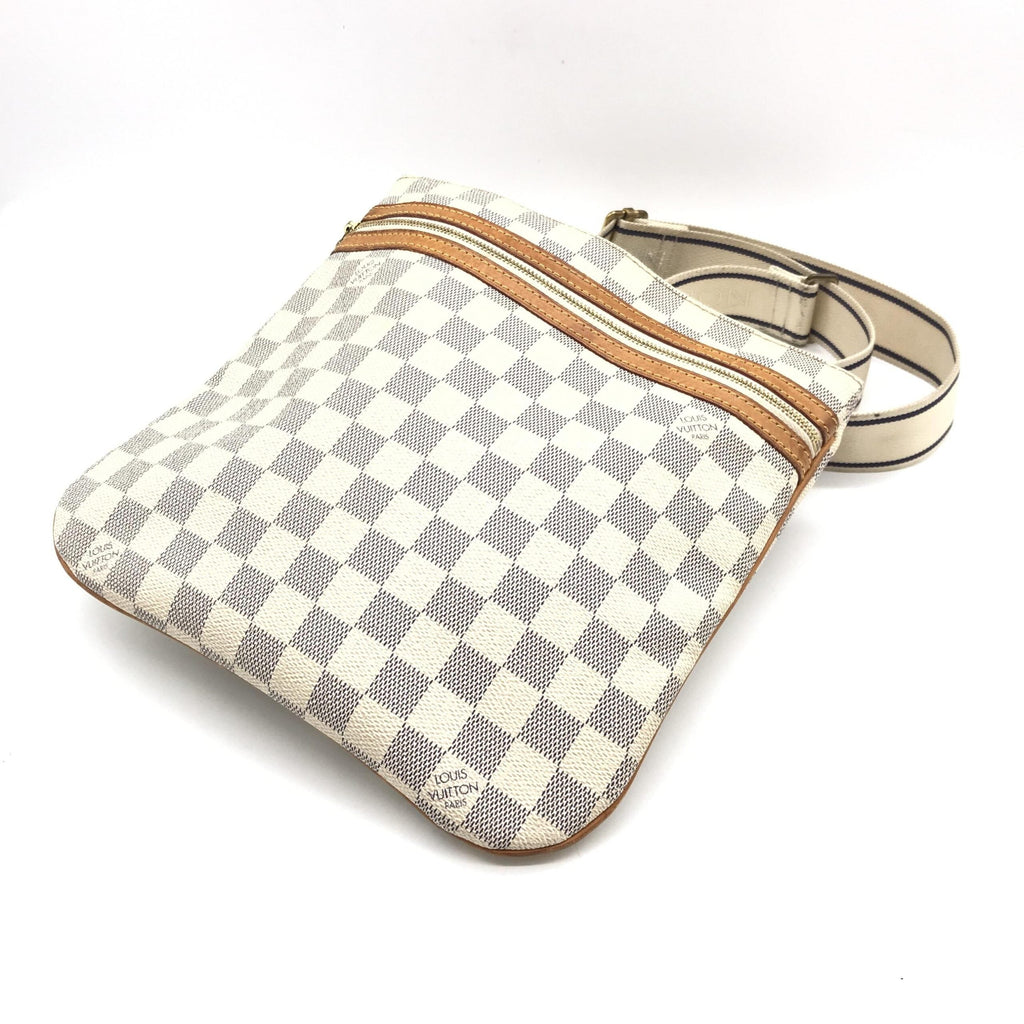 Louis Vuitton Damier Azur Pochette Bosphore Crossbody Women's Bag (Pre-Owned)
