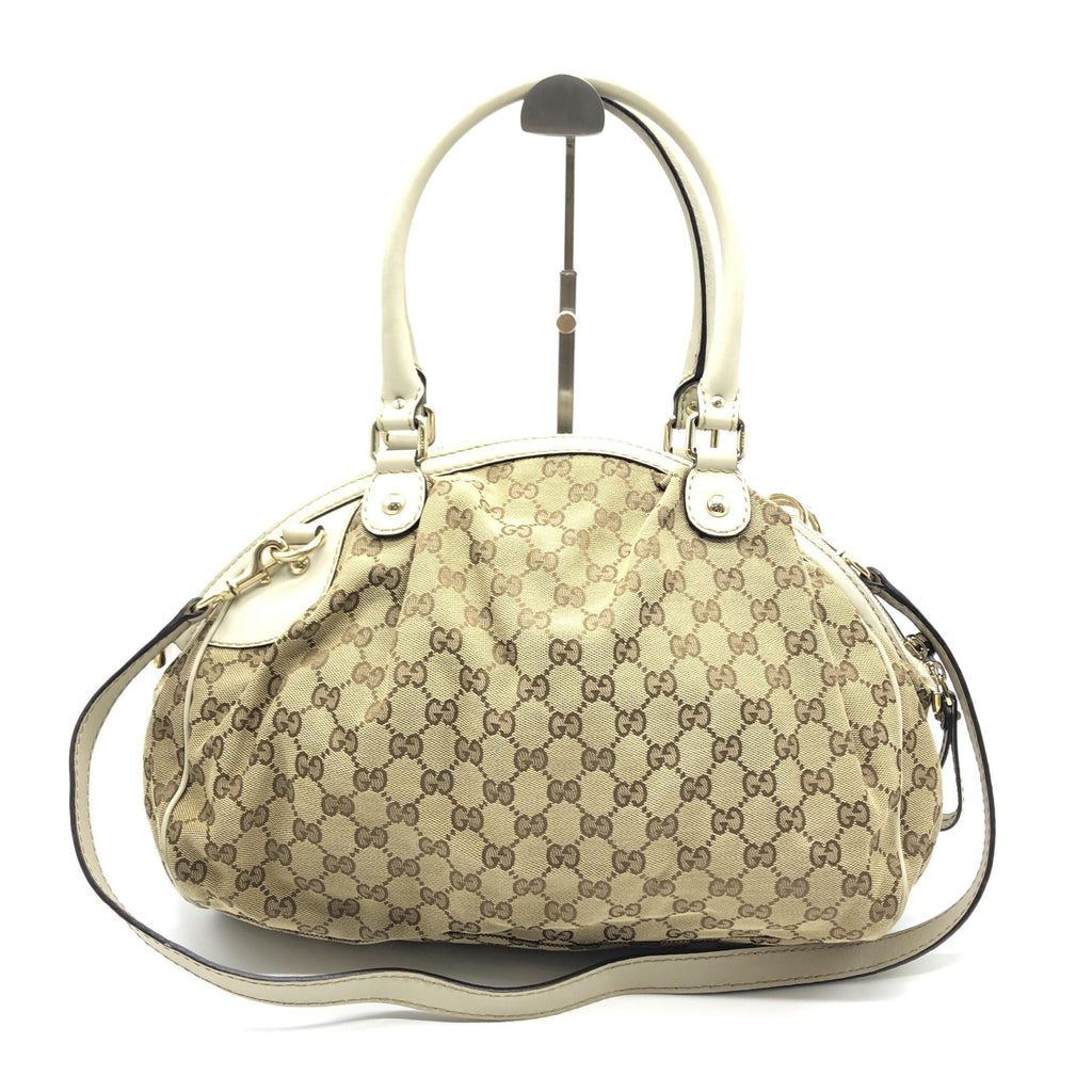 Gucci GG Canvas Women's Handbag (Pre-Owned)