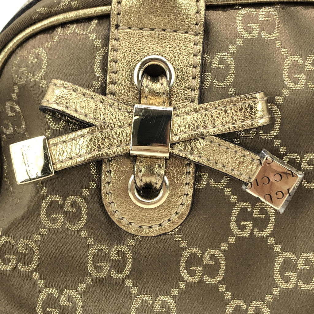 Gucci GG Princess Line Mini Boston Women's Handbag (Pre-Owned)