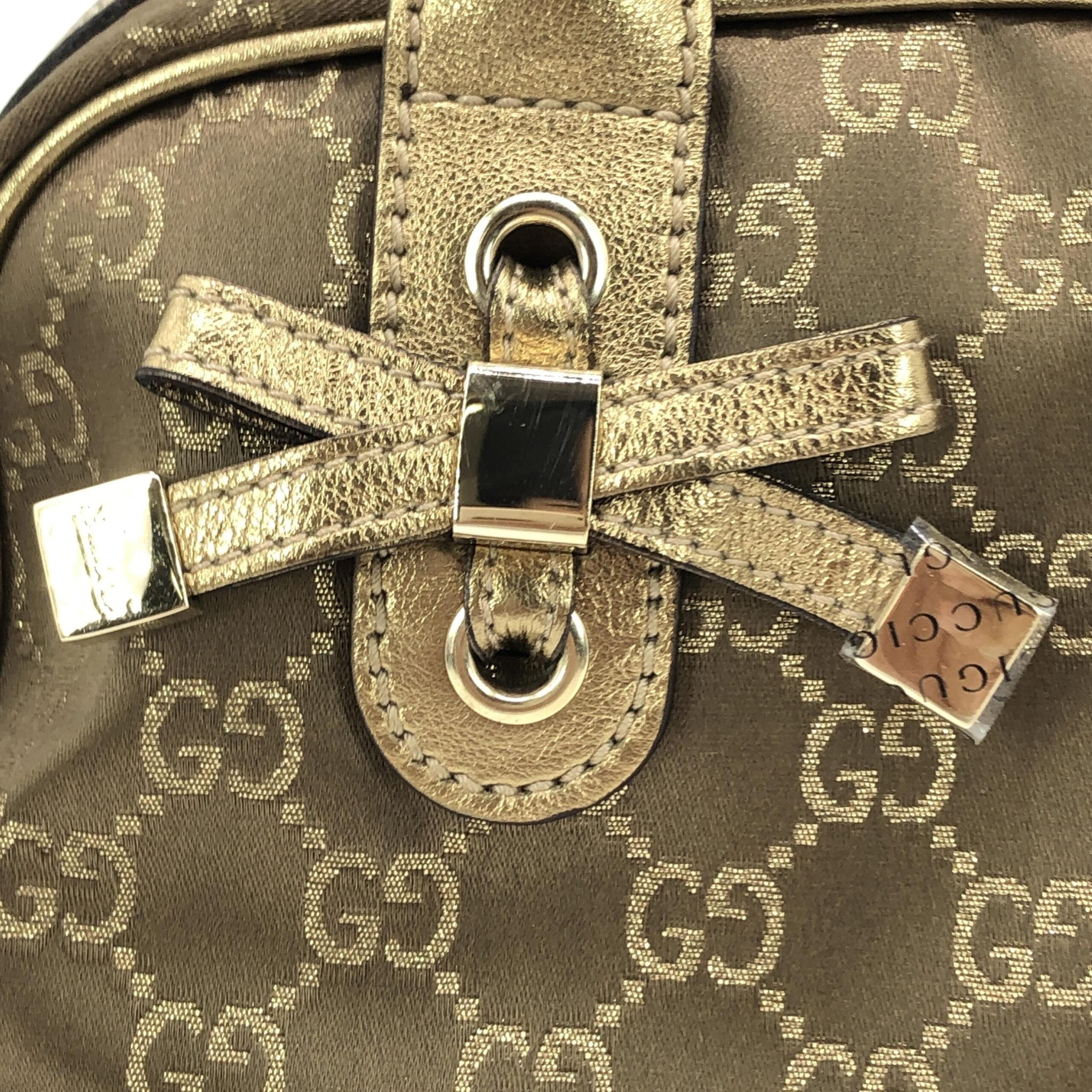 Gucci GG Princess Line Mini Boston Women's Handbag (Pre-Owned)