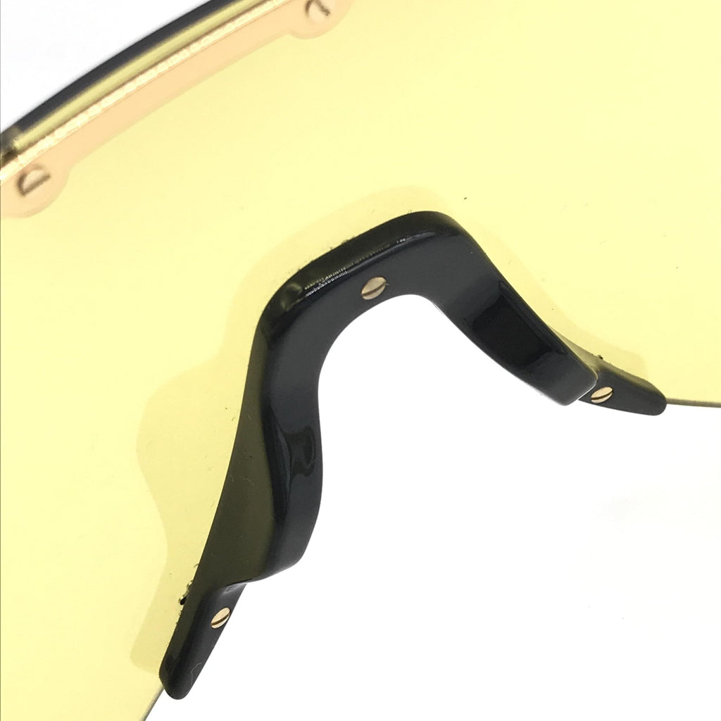 Gucci Gold Shield Sunglasses With Stud Women's Details (Pre-Owned)