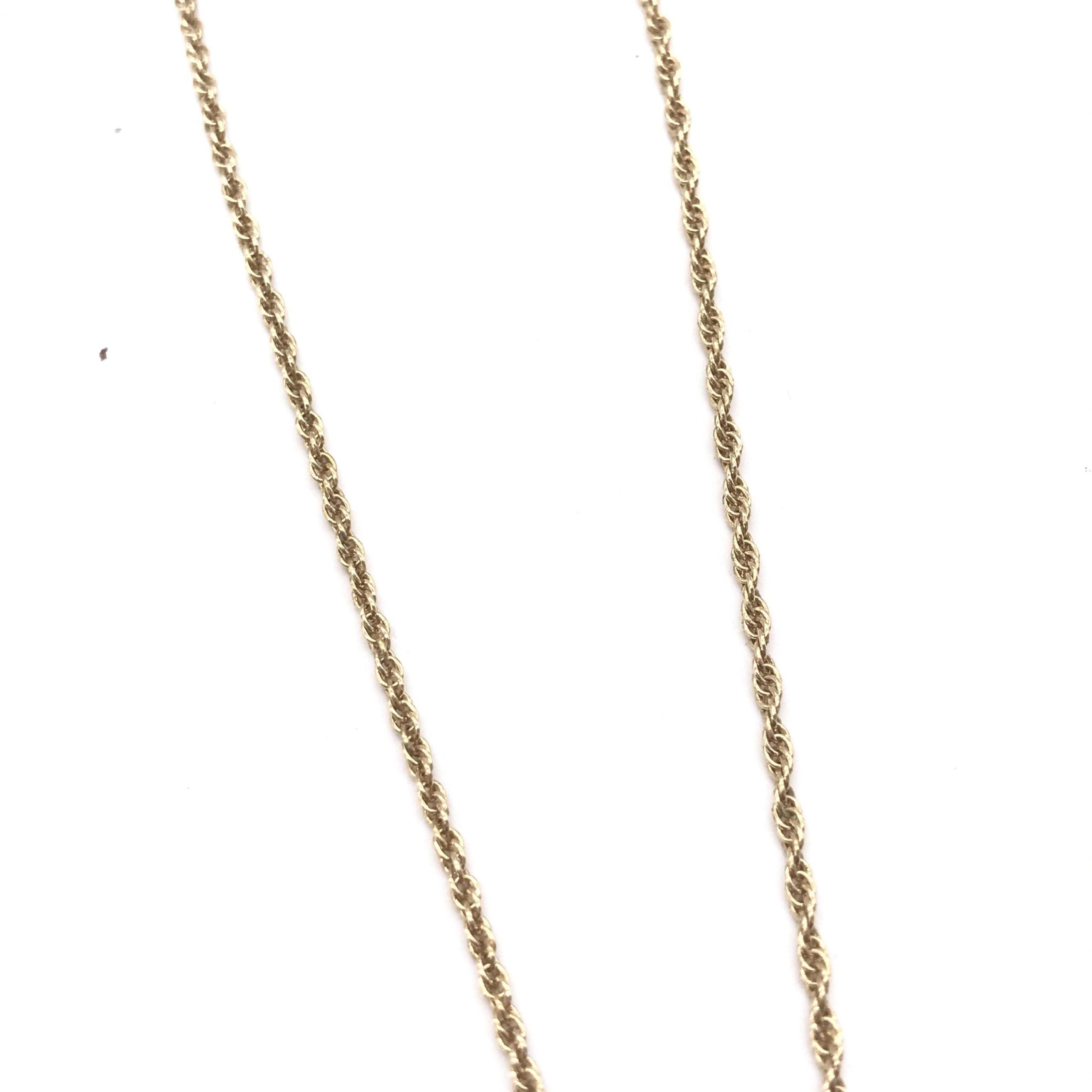 Givenchy Gold Tone Bow Pendant Chain Women's Necklace (Pre-Owned)