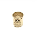 Hermès Gold Tone Scarf Ring Women's Accessory (Pre-Owned)