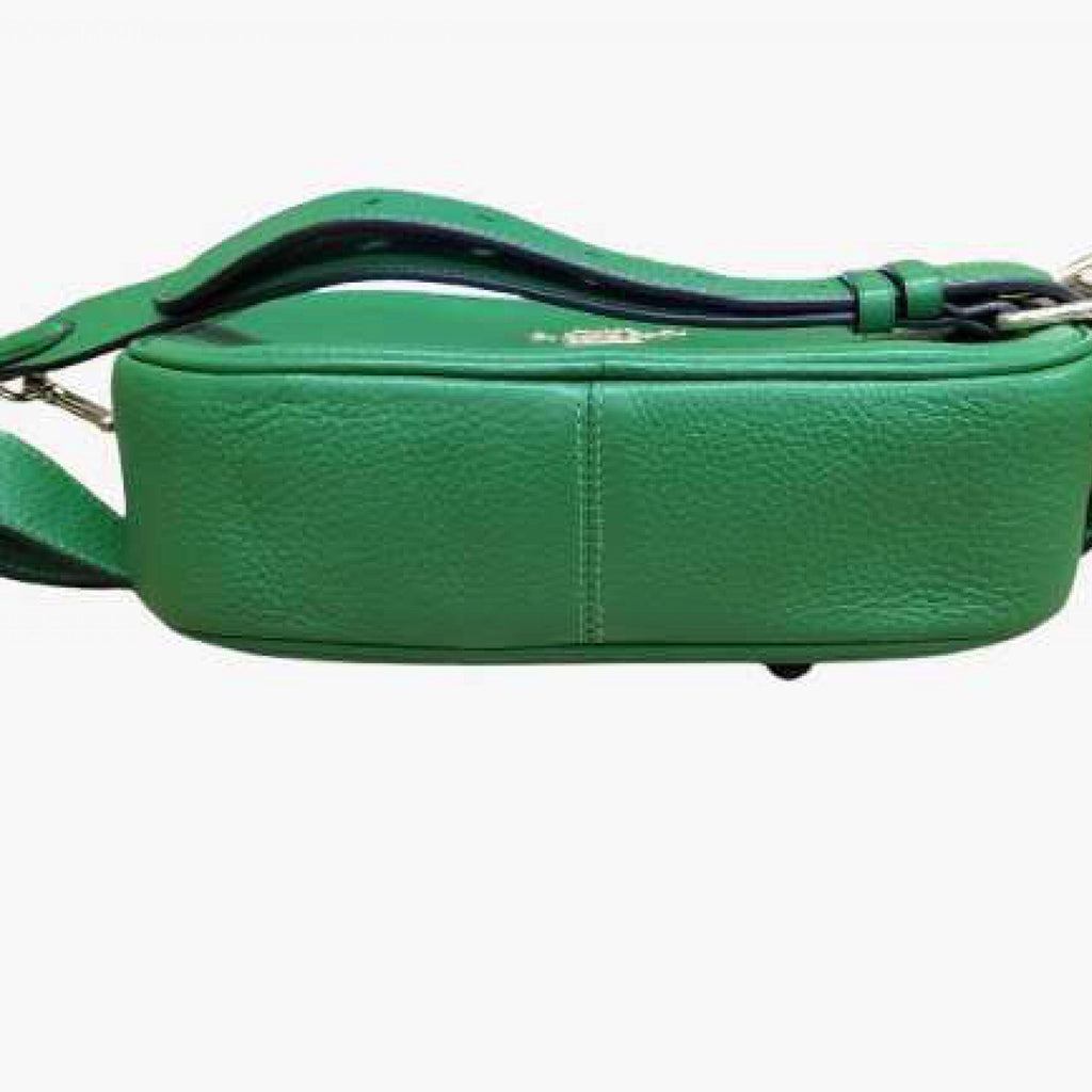 COACH Green Leather Crossbody Camera Women's Bag (Pre-Owned)