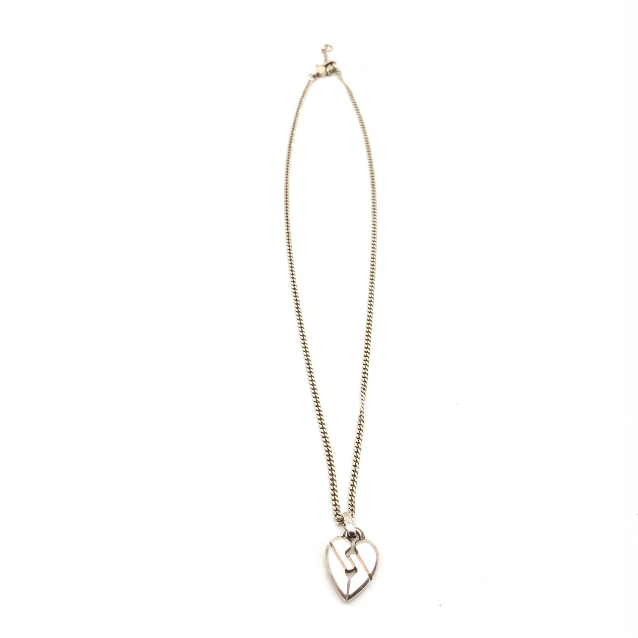 Gucci Heat Knot Silver 925 Pendant Women's Necklace (Pre-Owned)
