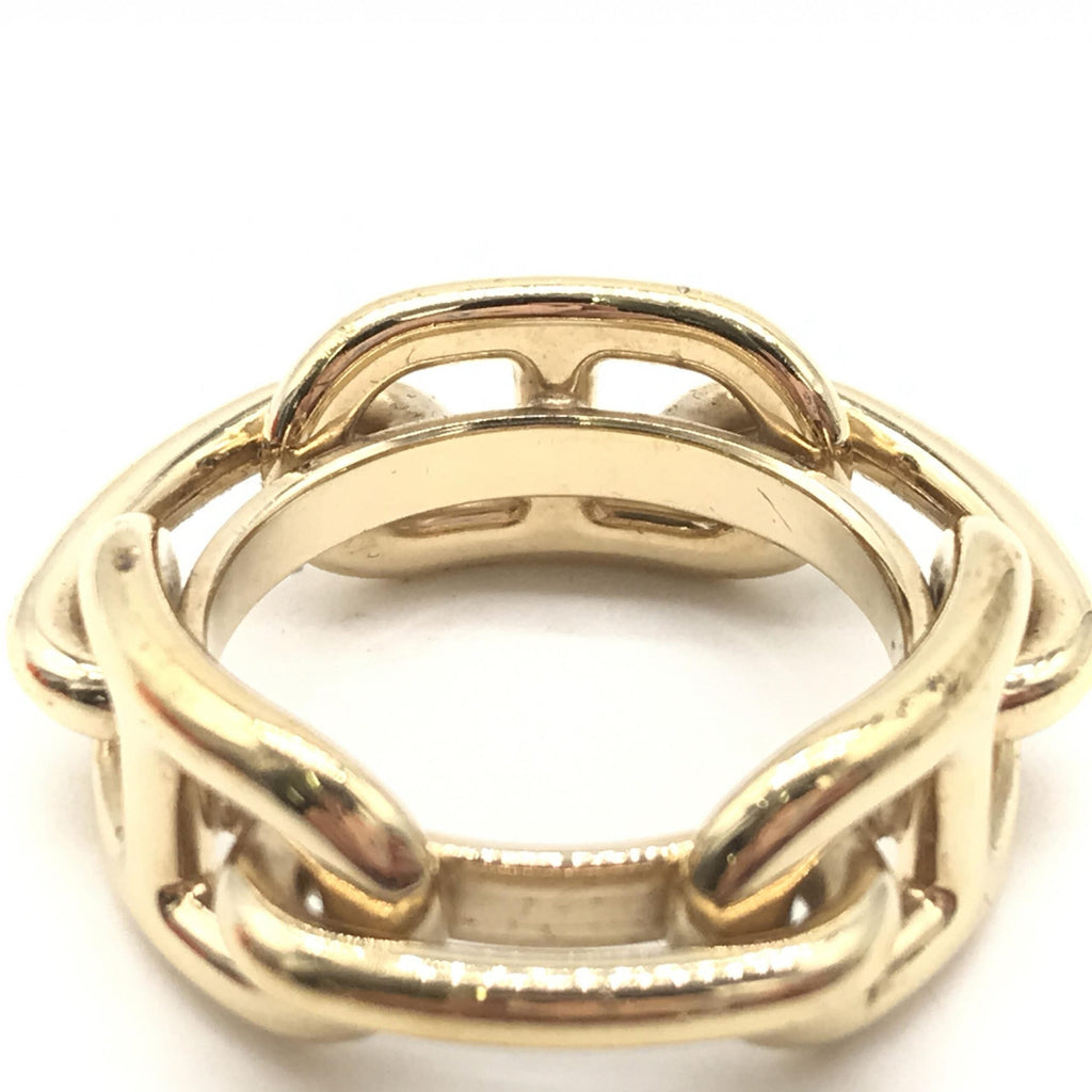 Hermès Gold-Plated Scarf Ring Women's Accessory (Pre-Owned)
