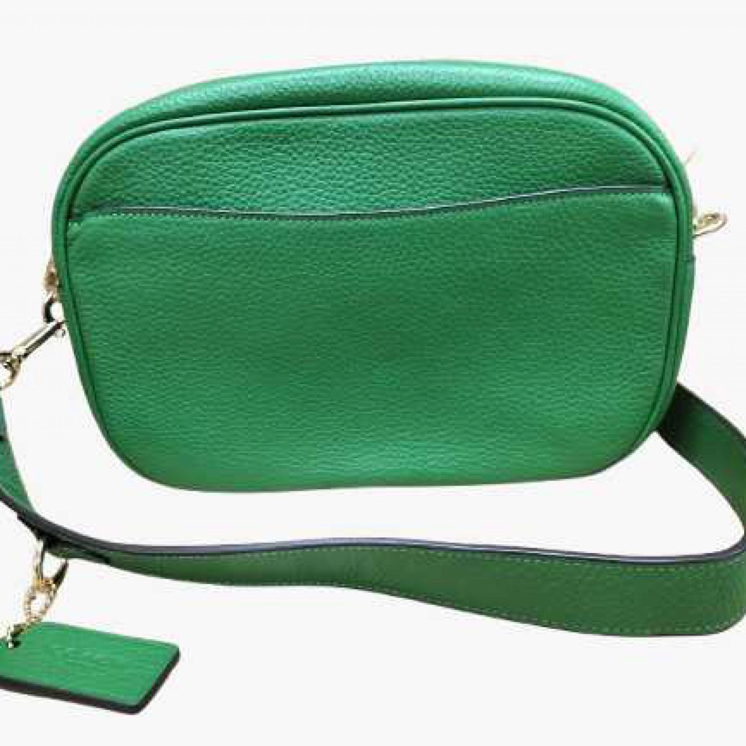 COACH Green Leather Crossbody Camera Women's Bag (Pre-Owned)