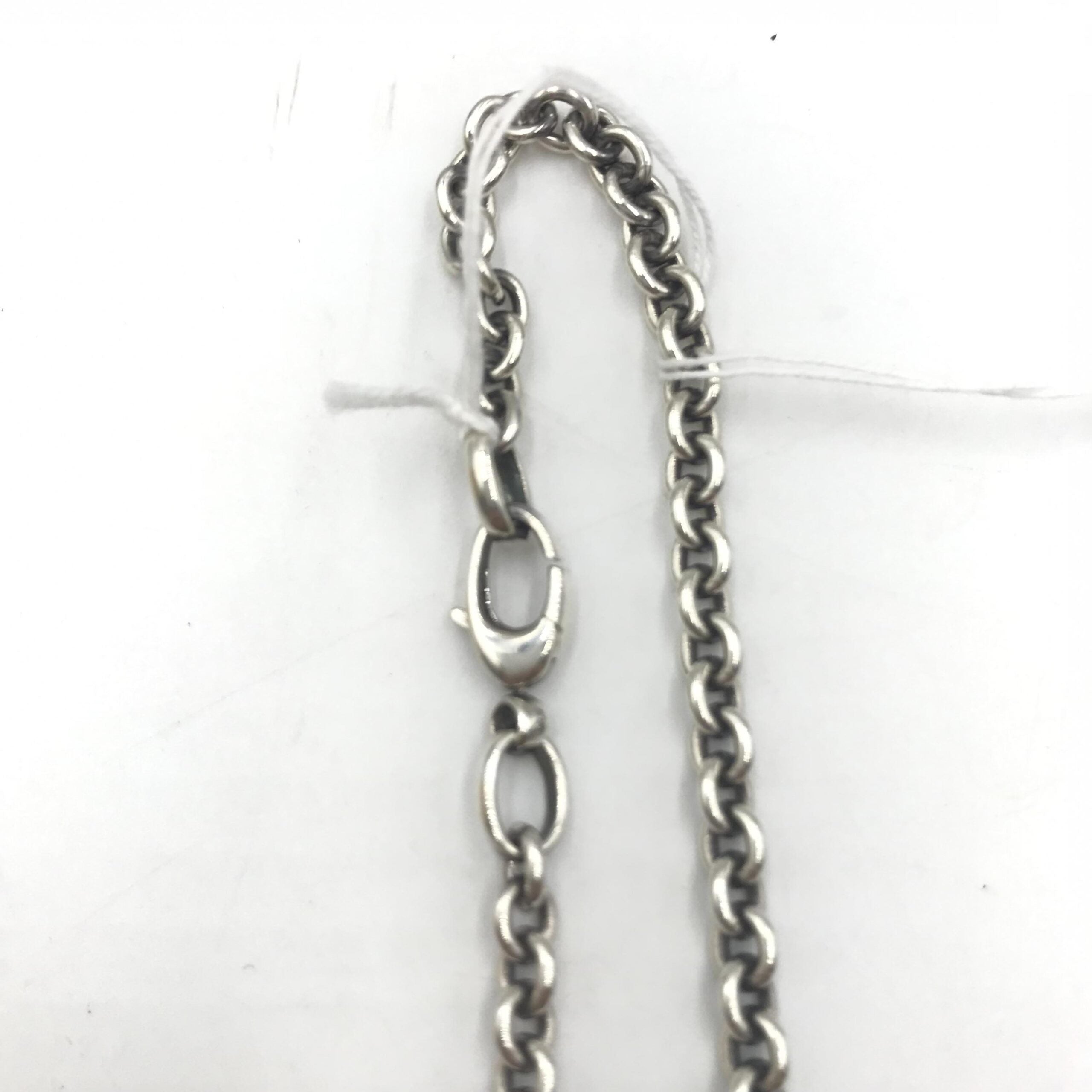 Gucci Interlocking G Silver Necklace Women's Pendant (Pre-Owned)