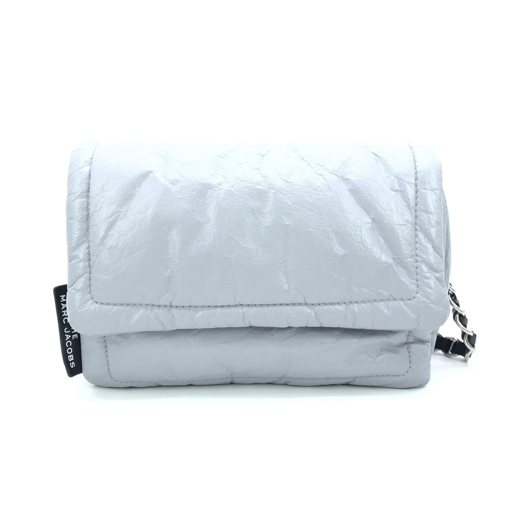 Marc Jacobs Light Grey Padded Chain Shoulder Women's Bag (Pre-Owned)