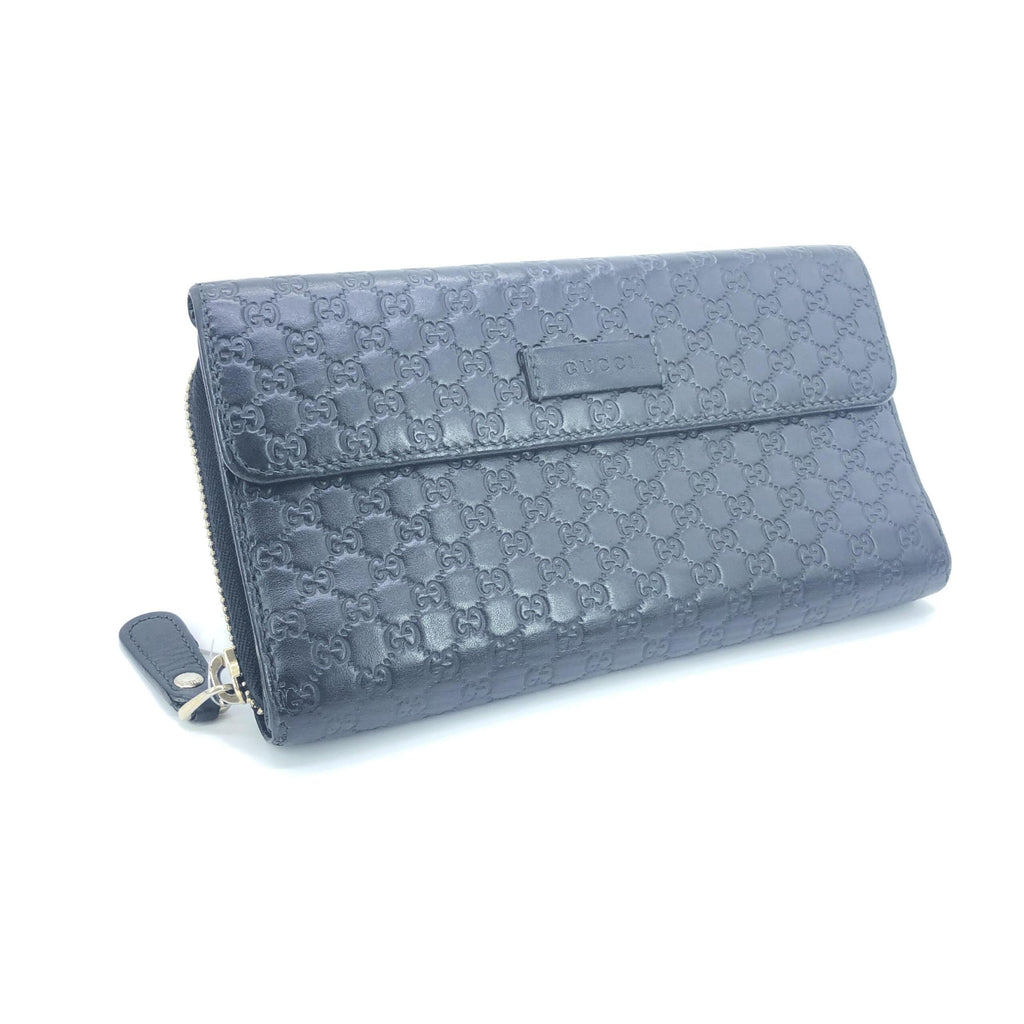 Gucci Microguccissima Leather Long Women's Wallet (Pre-Owned)