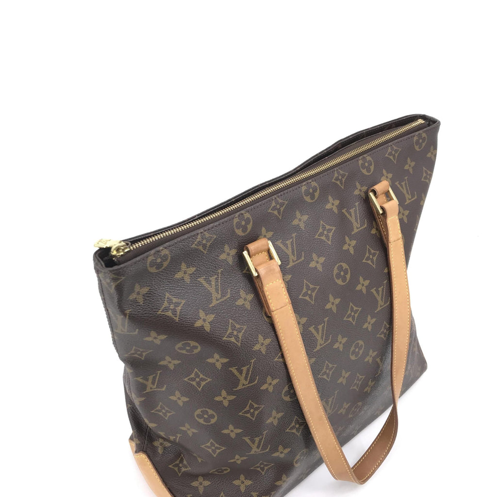 Louis Vuitton Monogram Canvas Cabas Mezzo Tote Women's Bag (Pre-Owned)