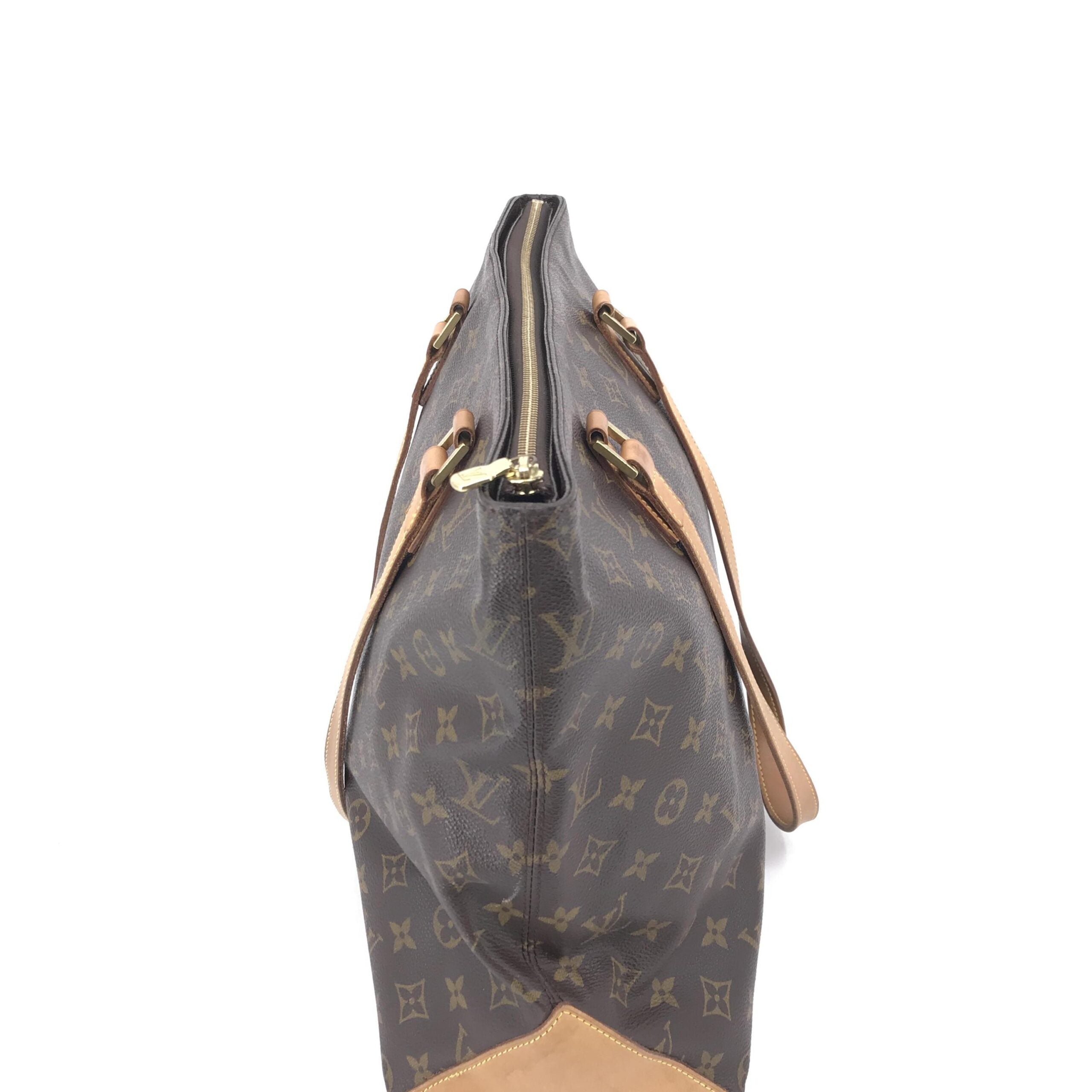 Louis Vuitton Monogram Canvas Cabas Mezzo Tote Women's Bag (Pre-Owned)