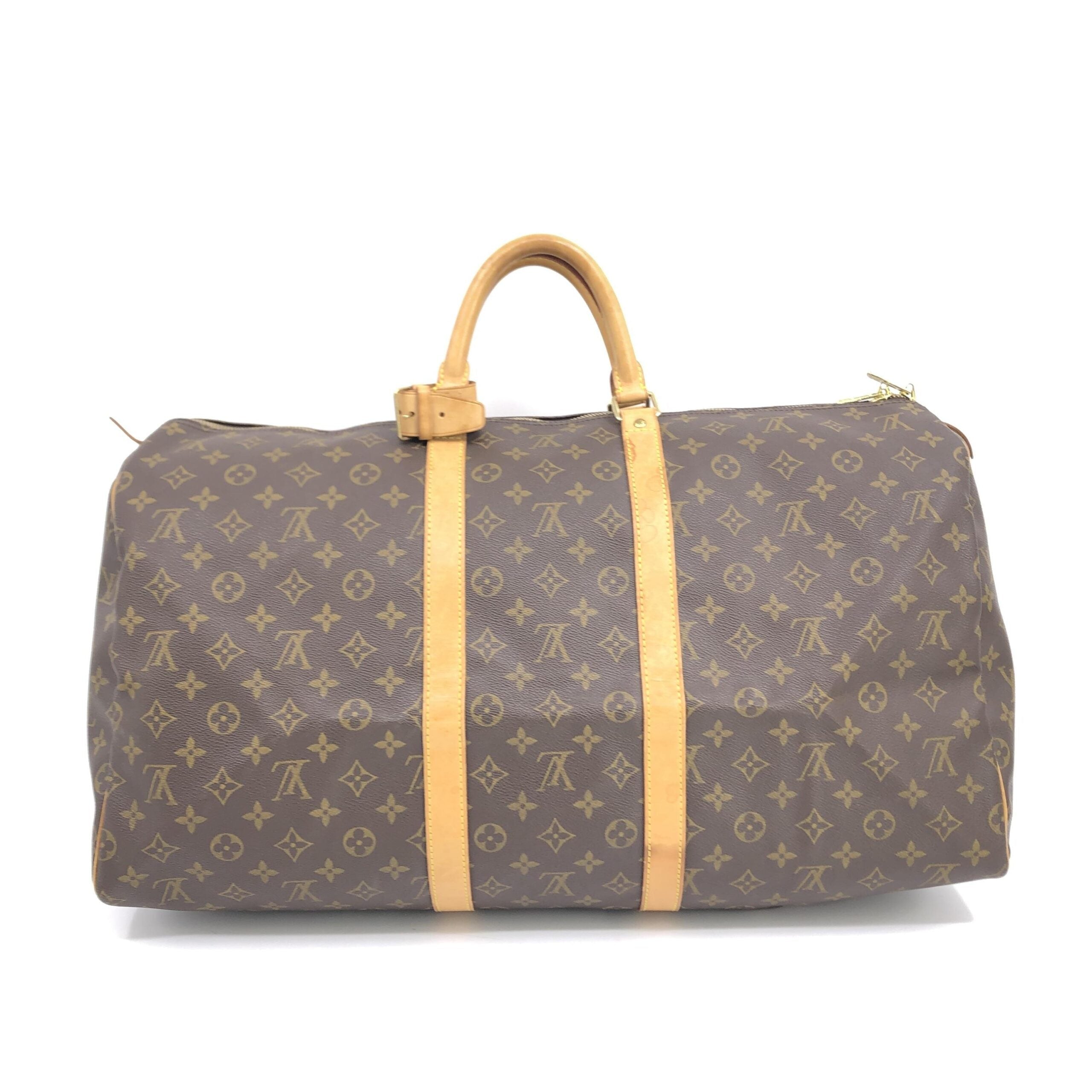 Louis Vuitton Monogram Keepall 55 Women's Handbag (Pre-Owned)