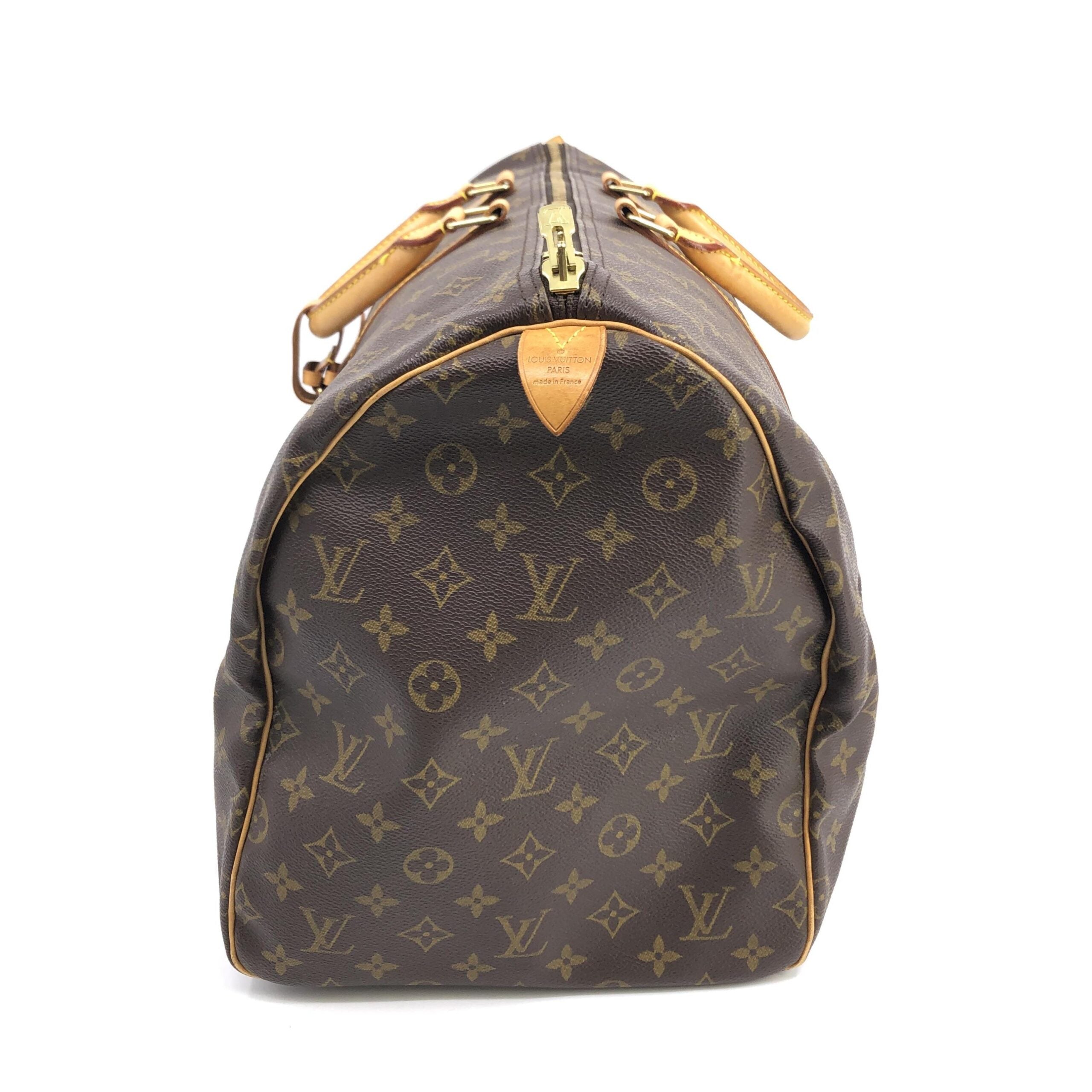 Louis Vuitton Monogram Keepall 55 Women's Handbag (Pre-Owned)