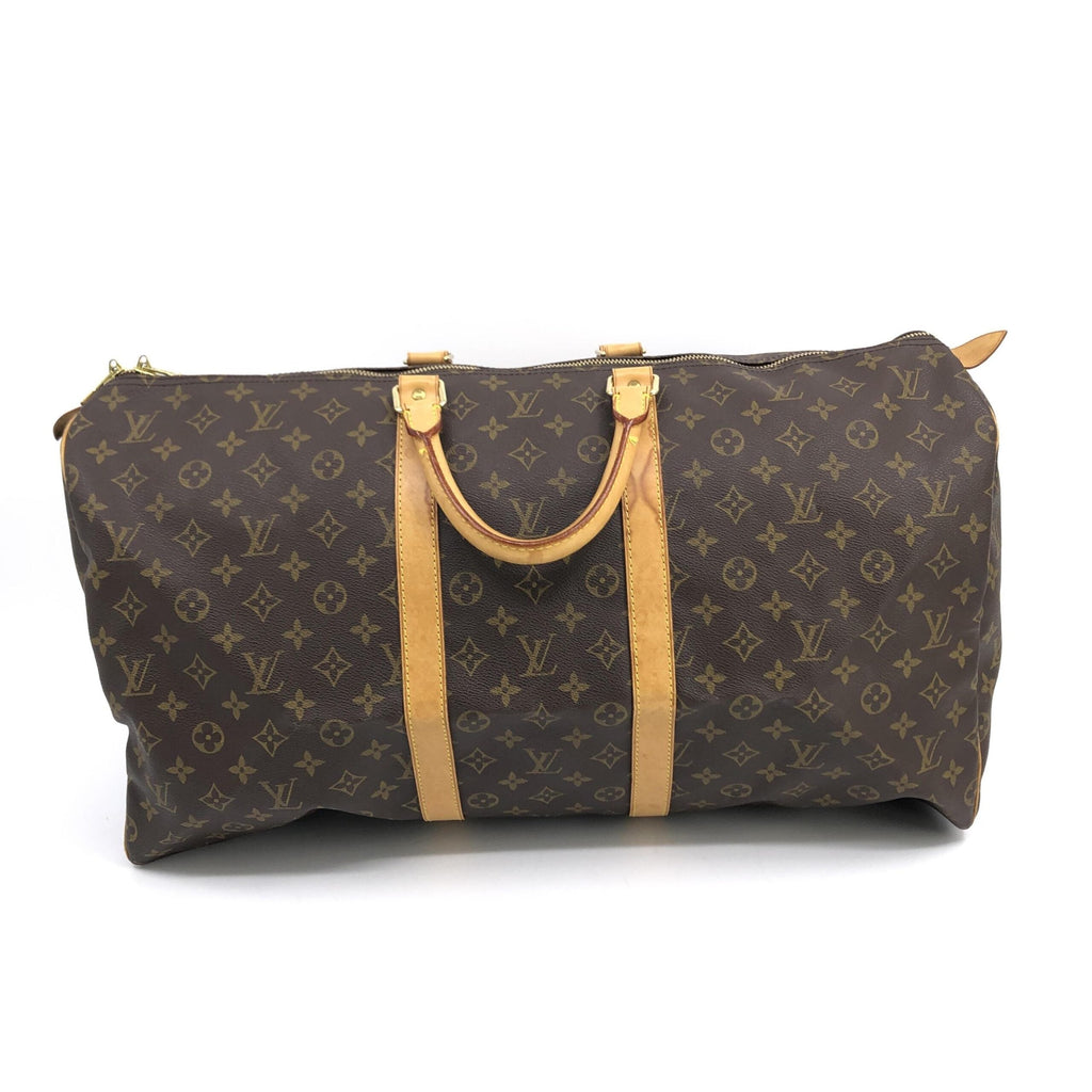Louis Vuitton Monogram Keepall 55 Women's Handbag (Pre-Owned)