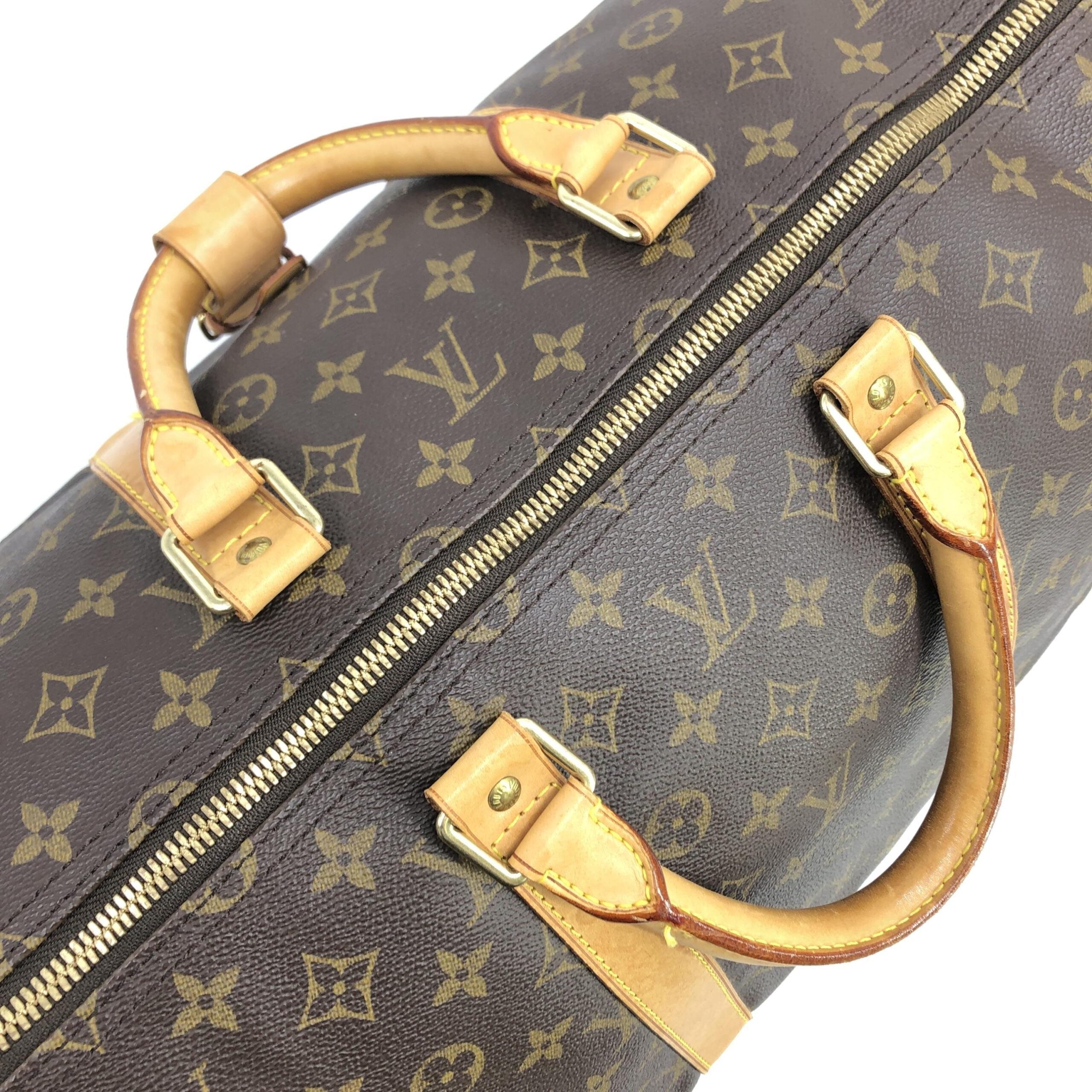 Louis Vuitton Monogram Keepall 55 Women's Handbag (Pre-Owned)