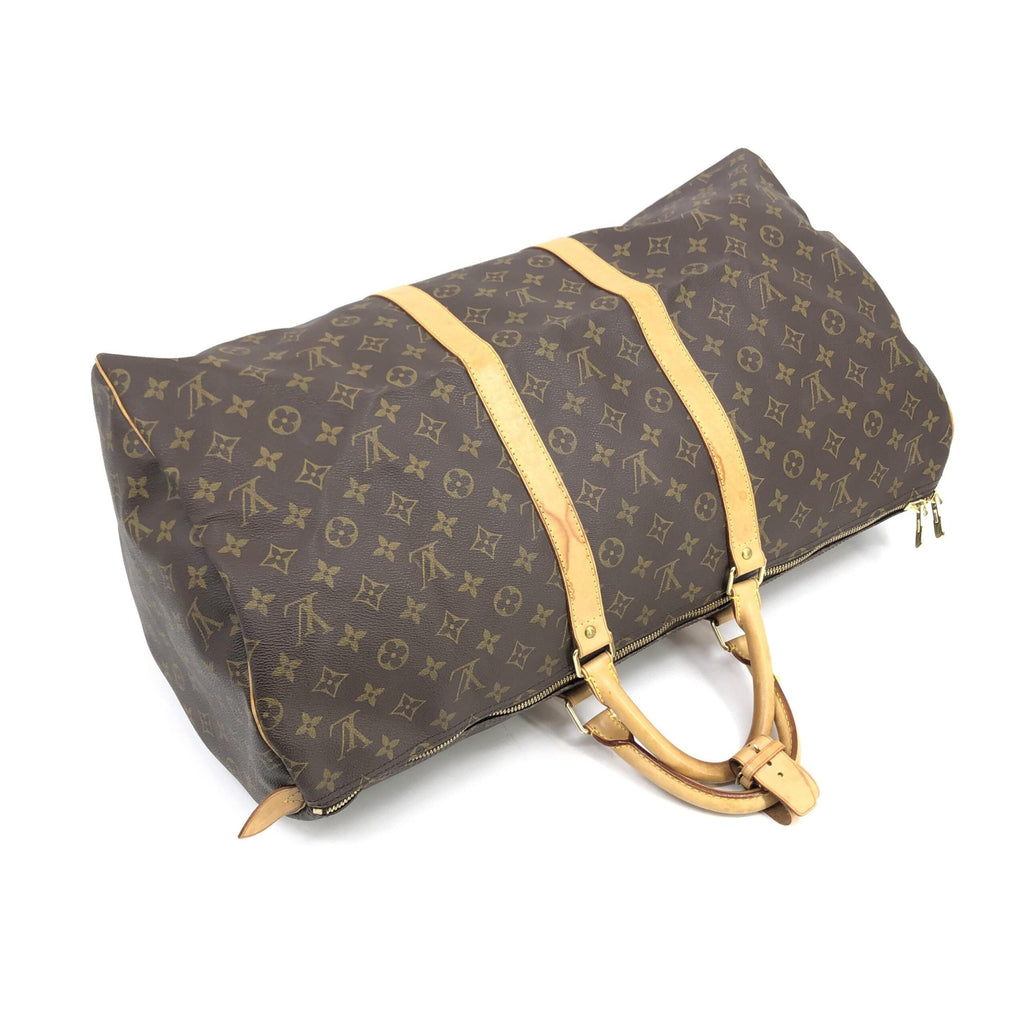 Louis Vuitton Monogram Keepall 55 Women's Handbag (Pre-Owned)