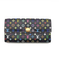 Louis Vuitton Multicolore Monogram Pattern Coated Canvas Sarah Women's Wallet (Pre-Owned)