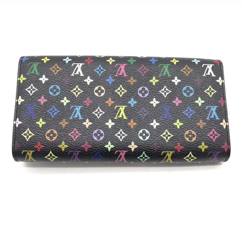 Louis Vuitton Multicolore Monogram Pattern Coated Canvas Sarah Women's Wallet (Pre-Owned)
