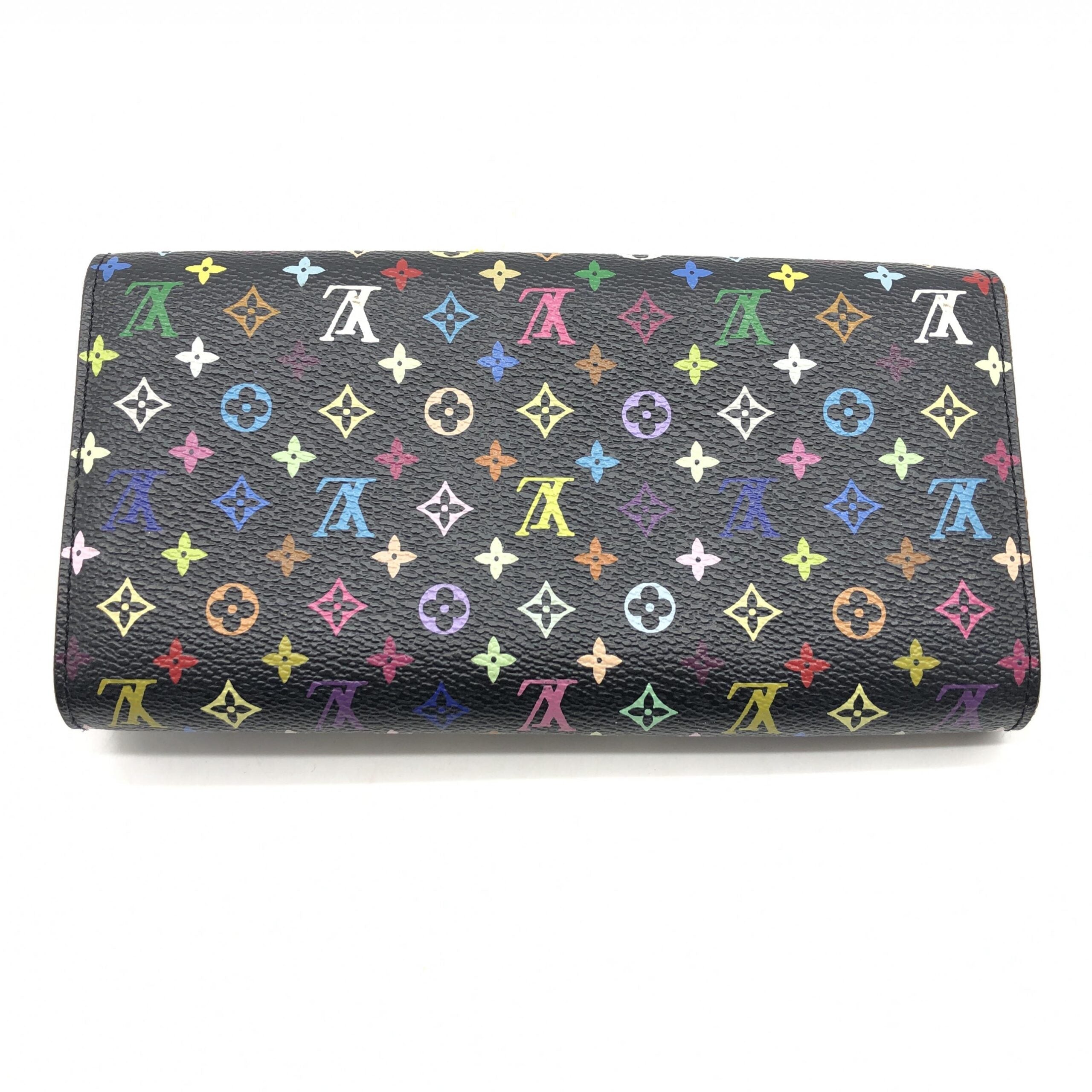 Louis Vuitton Multicolore Monogram Pattern Coated Canvas Sarah Women's Wallet (Pre-Owned)