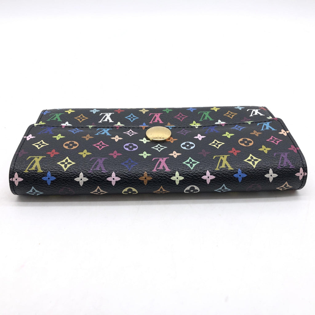 Louis Vuitton Multicolore Monogram Pattern Coated Canvas Sarah Women's Wallet (Pre-Owned)
