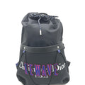 Christian Dior Newave Drawstring Nylon Backpack In Women's Black (Pre-Owned)