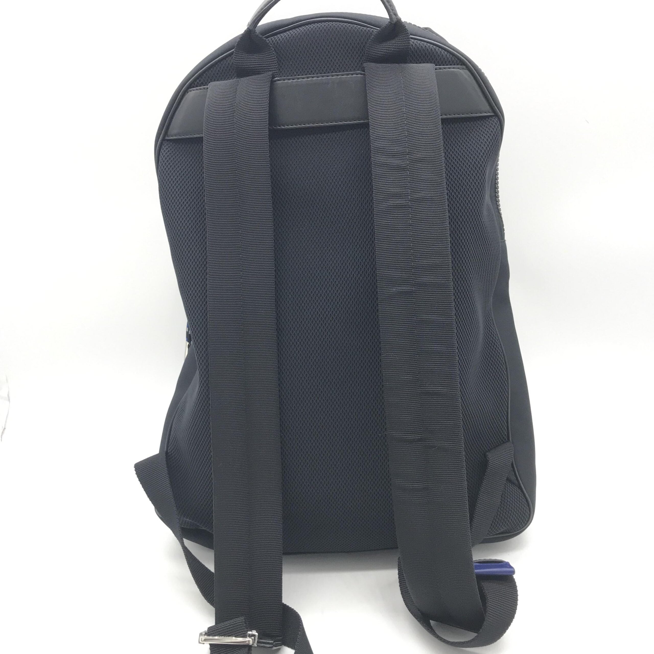 Christian Dior Newave Drawstring Nylon Backpack In Women's Black (Pre-Owned)