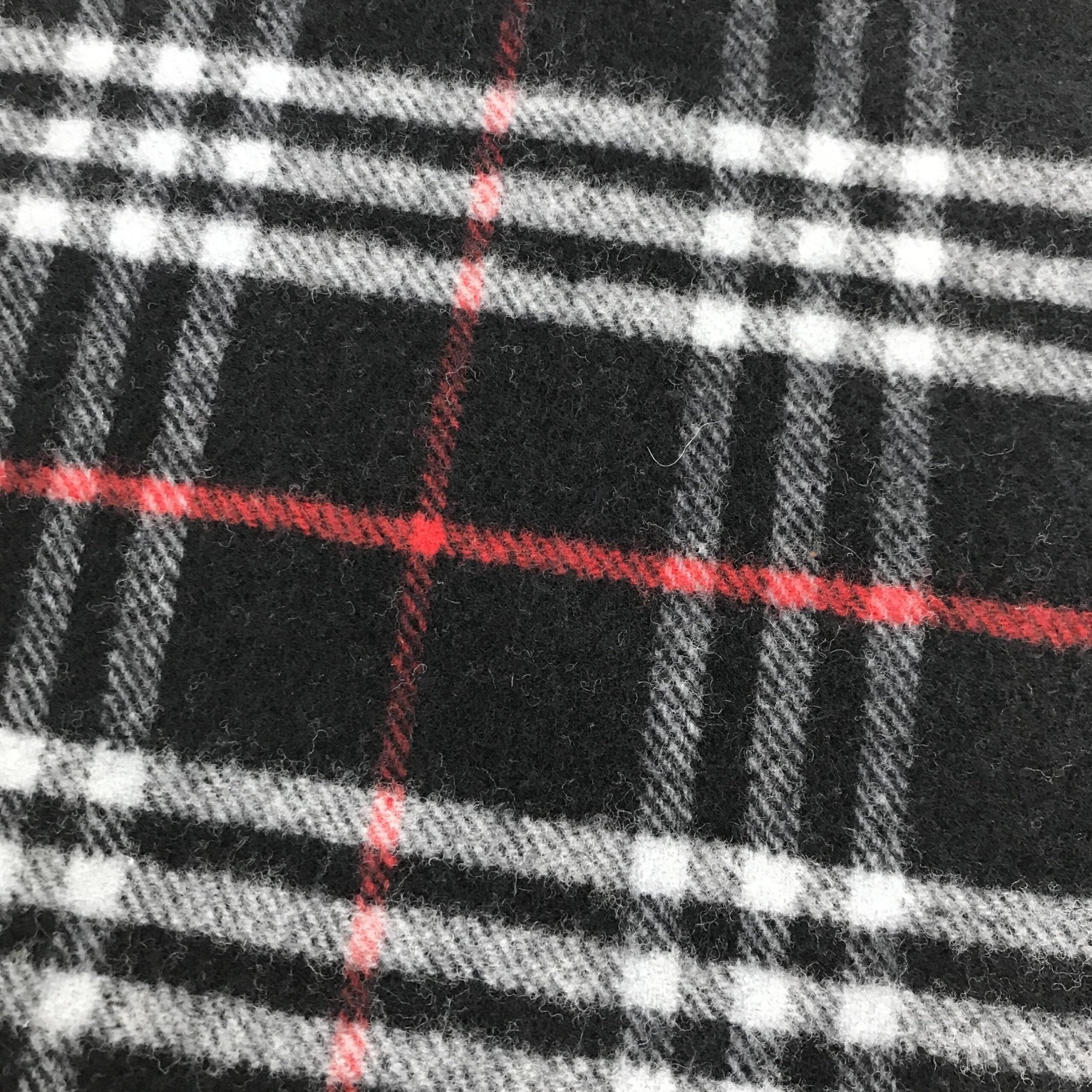 Burberry Nova Check Wool Scarf With Women's Fringe (Pre-Owned)
