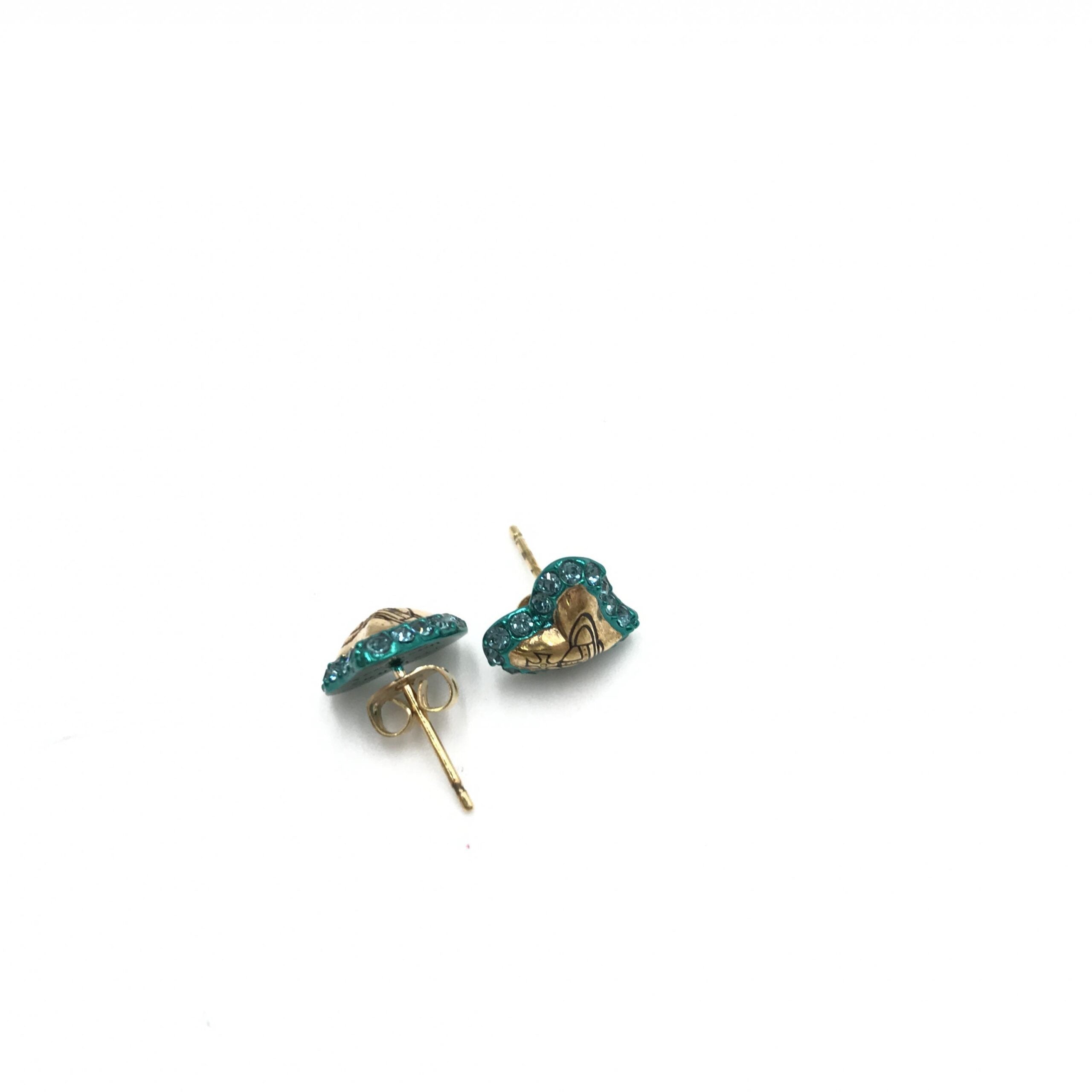 Vivienne Westwood Orb Heart Women's Earrings (Pre-Owned)
