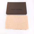 Louis Vuitton Pink Monogram Classic Shawl In Silk Women's Mix (Pre-Owned)