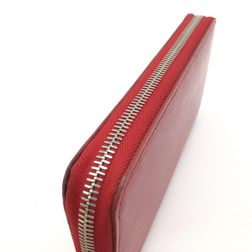 Louis Vuitton Red Epi Leather Zippy Women's Wallet (Pre-Owned)