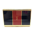 Saint Laurent Red X Black X Gold YSL Monogramme Card Case Cigarette Women's Box (Pre-Owned)