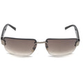 Gucci Rimless Sunglasses With Gradient Brown Women's Lenses (Pre-Owned)